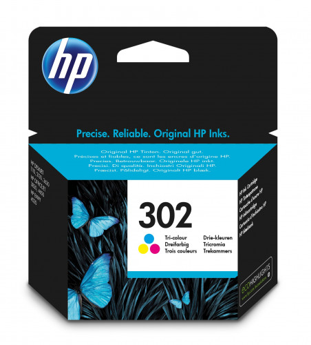 Hp 302 Tri Color Original Ink Cartridge